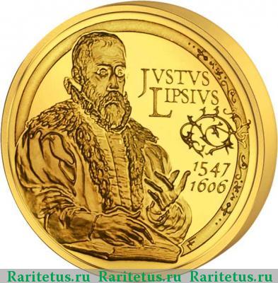 Реверс монеты 50 евро (euro) 2006 года  Юст Липсий Бельгия proof