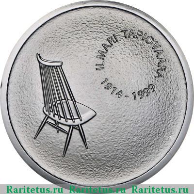 Реверс монеты 10 евро (euro) 2014 года  Тапиоваара Финляндия proof