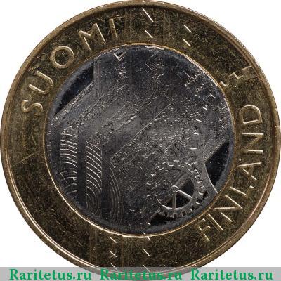 5 евро (euro) 2011 года  Уусимаа Финляндия