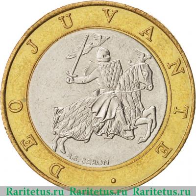 10 франков (francs) 1992 года   Монако