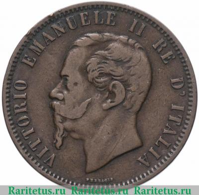10 чентезимо (centesimi) 1866 года M  Италия