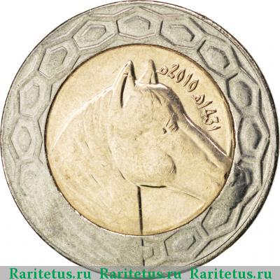 100 динаров 2010 года  Алжир Алжир