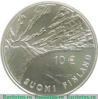 10 евро (euro) 2006 года  Снелльман Финляндия