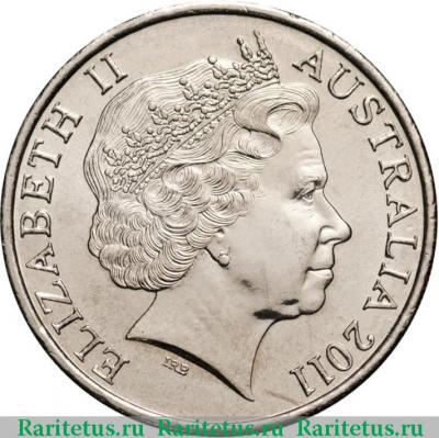 5 центов (cents) 2011 года   Австралия