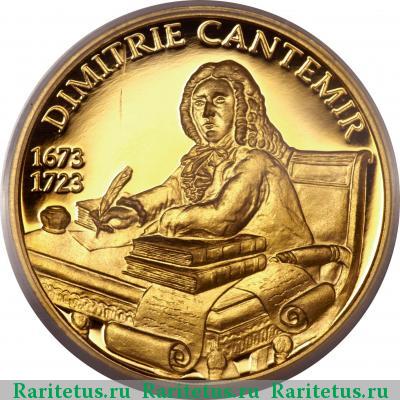 Реверс монеты 100 леев (lei) 2008 года  Молдова proof