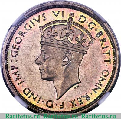 3 пенса (pence) 1939 года H Н Британская Западная Африка