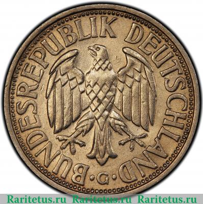 2 марки (deutsche mark) 1951 года G  Германия