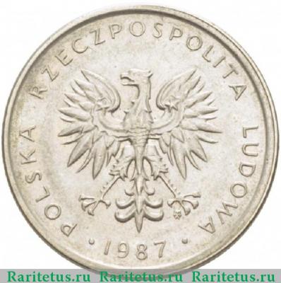 10 злотых (zlotych) 1987 года   Польша