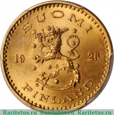 200 марок (markkaa) 1926 года S 