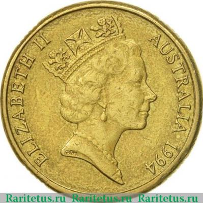 2 доллара (dollars) 1994 года   Австралия
