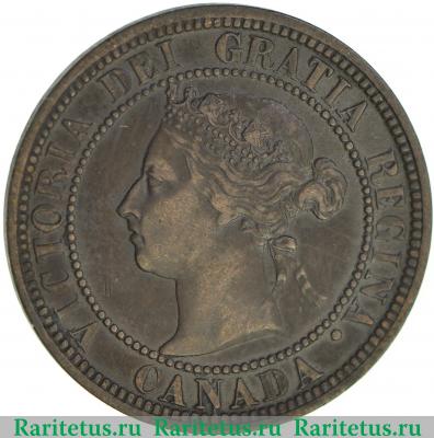 1 цент (cent) 1887 года   Канада