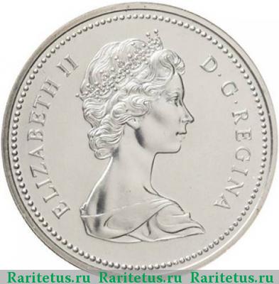 1 доллар (dollar) 1974 года  Виннипег, серебро Канада