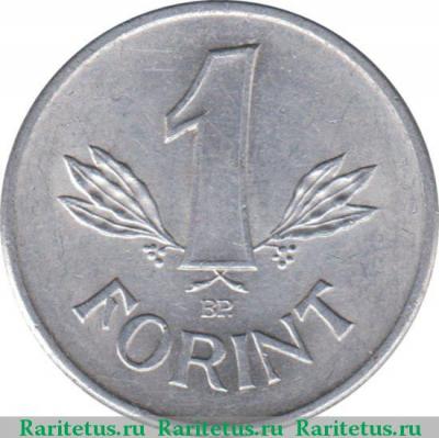 Реверс монеты 1 форинт (forint) 1981 года   Венгрия