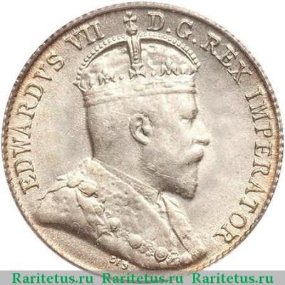 5 центов (cents) 1906 года   Канада
