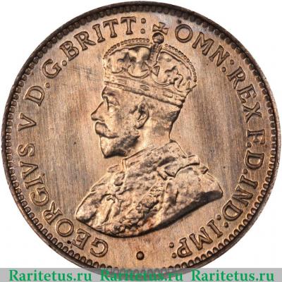 3 пенса (pence) 1915 года   Британская Западная Африка