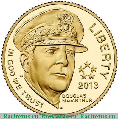 5 долларов (dollars) 2013 года  США
