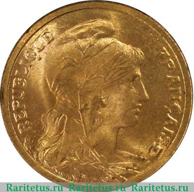1 сантим (centime) 1898 года   Франция