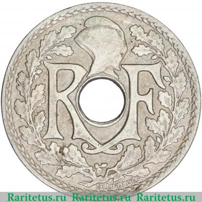 25 сантимов (centimes) 1918 года   Франция