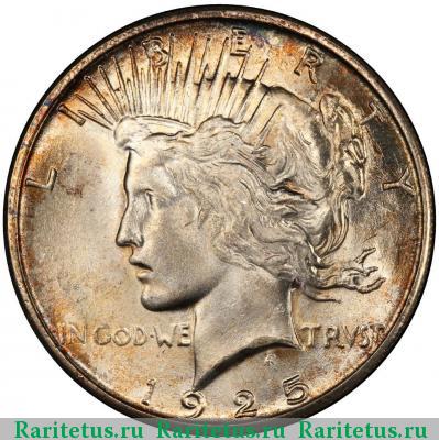 1 доллар (dollar) 1925 года S США