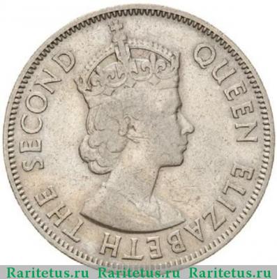 1 флорин (florin) 1958 года   Фиджи