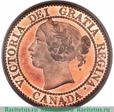 1 цент (cent) 1859 года   Канада