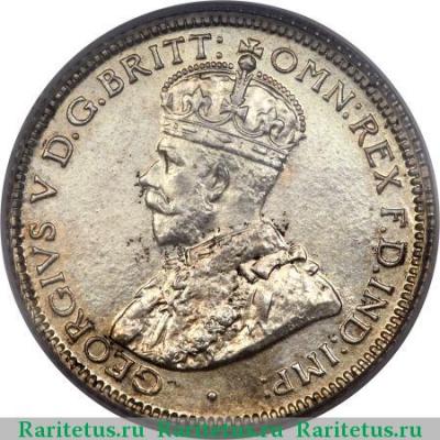 6 пенсов (pence) 1923 года   Австралия
