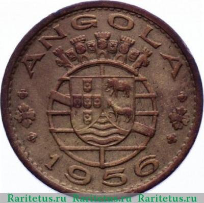 1 эскудо (escudo) 1956 года   Ангола