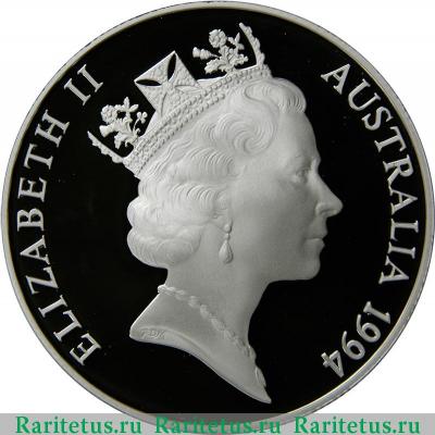 10 долларов (dollars) 1994 года   Австралия proof