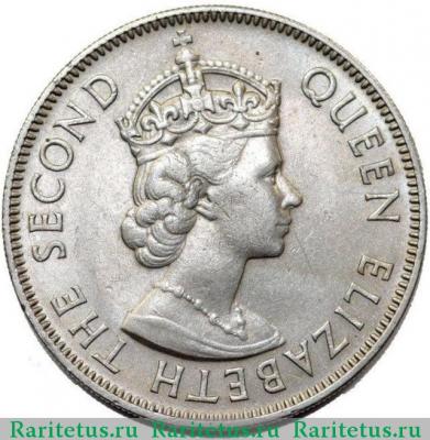 1 флорин (florin) 1957 года   Фиджи