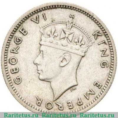 6 пенсов (pence) 1938 года   Фиджи