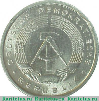 1 пфенниг (pfennig) 1987 года А 