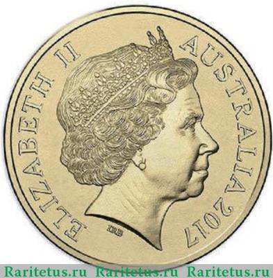 2 доллара (dollars) 2017 года   Австралия