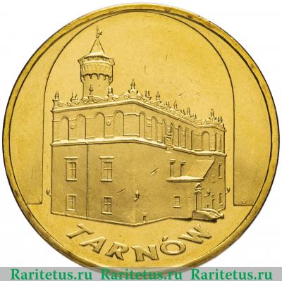 Реверс монеты 2 злотых (zlote) 2007 года  Тарнув Польша
