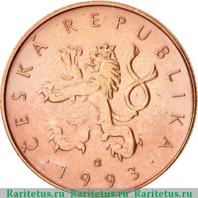 10 крон (korun) 1993 года   Чехия