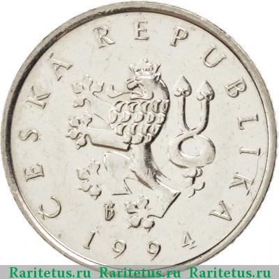 1 крона (koruna) 1994 года  Чехия