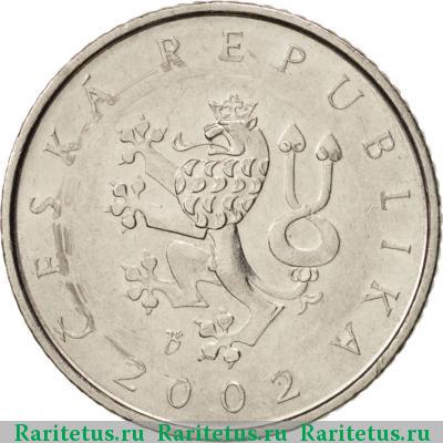1 крона (koruna) 2002 года  Чехия