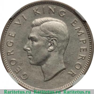 1 шиллинг (shilling) 1941 года   Новая Зеландия
