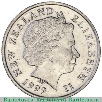 5 центов (cents) 1999 года   Новая Зеландия