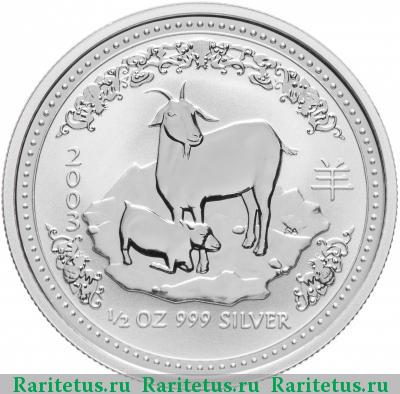 Реверс монеты 50 центов (cents) 2003 года  Австралия