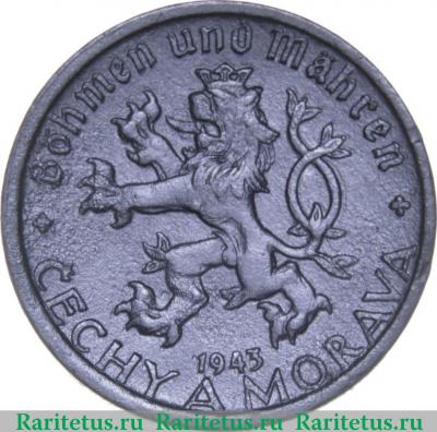 10 геллеров (haleru) 1943 года   Богемия и Моравия