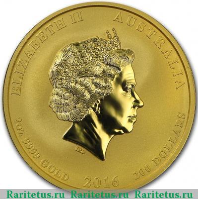 200 долларов (dollars) 2016 года P Австралия