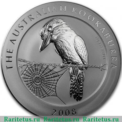 Реверс монеты 30 долларов (dollars) 2008 года P Австралия