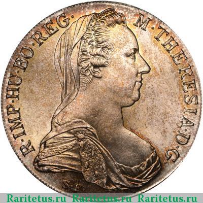 1 талер (thaler) 1780 года  талер Марии Терезии