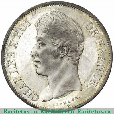 5 франков (francs) 1828 года  Франция