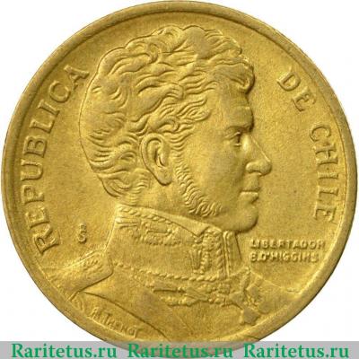 10 песо (pesos) 1994 года   Чили