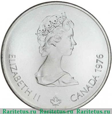 10 долларов (dollars) 1976 года  хоккей на траве Канада