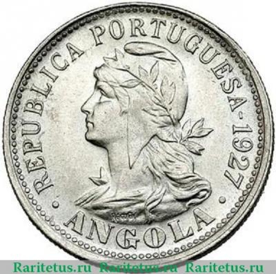 20 сентаво (centavos) 1927 года   Ангола