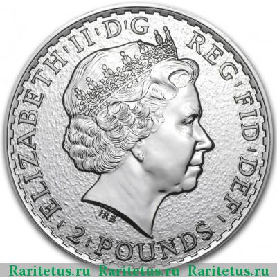 2 фунта (pounds) 2015 года  Великобритания