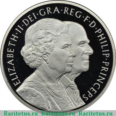 5 фунтов (pounds) 2007 года  Великобритания