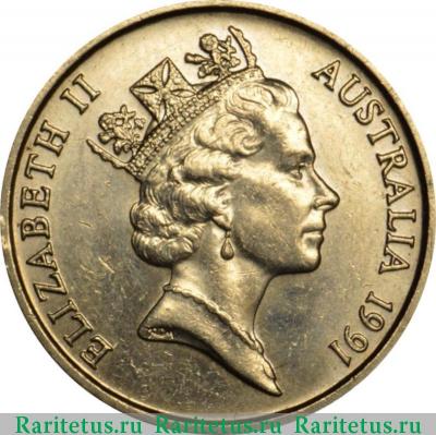 5 центов (cents) 1991 года   Австралия